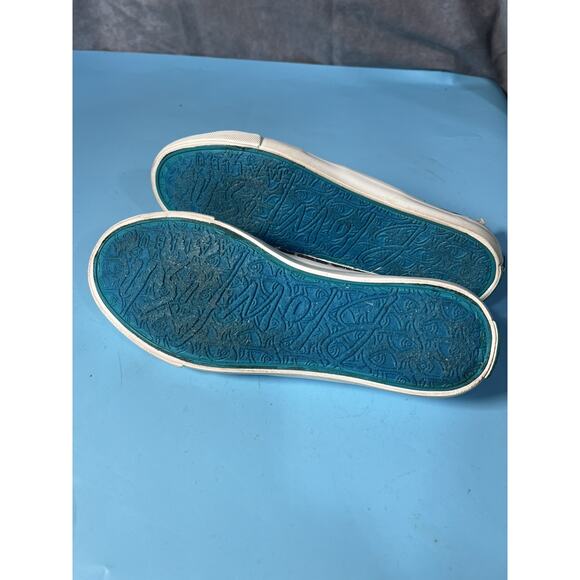 Blowfish Malibu Women's Slip On Sneakers Leopard Canvas size 8 Textured no laces - Picture 4 of 4